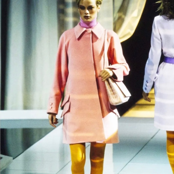 GIANNI VERSACE couture runway coat. - Picture 1 of 5